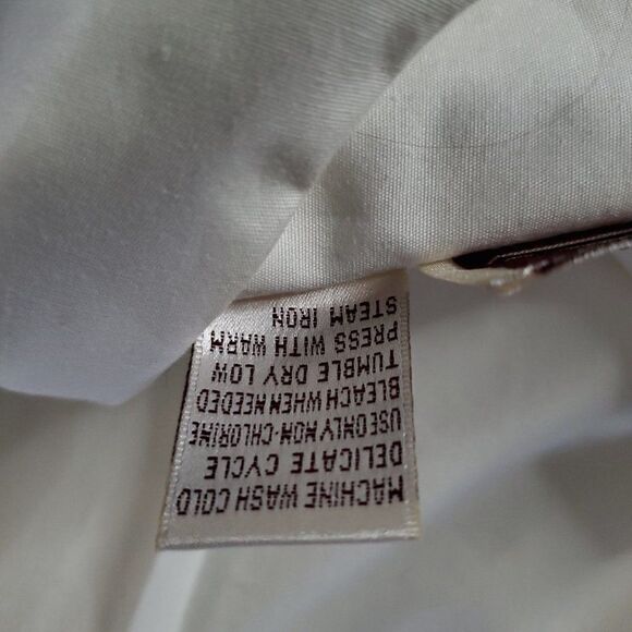 Vtg Bechamel Plaid Pleated Maxi Skirt Button Up Shirt Set Sz 12 Christmas Red - Picture 9 of 9